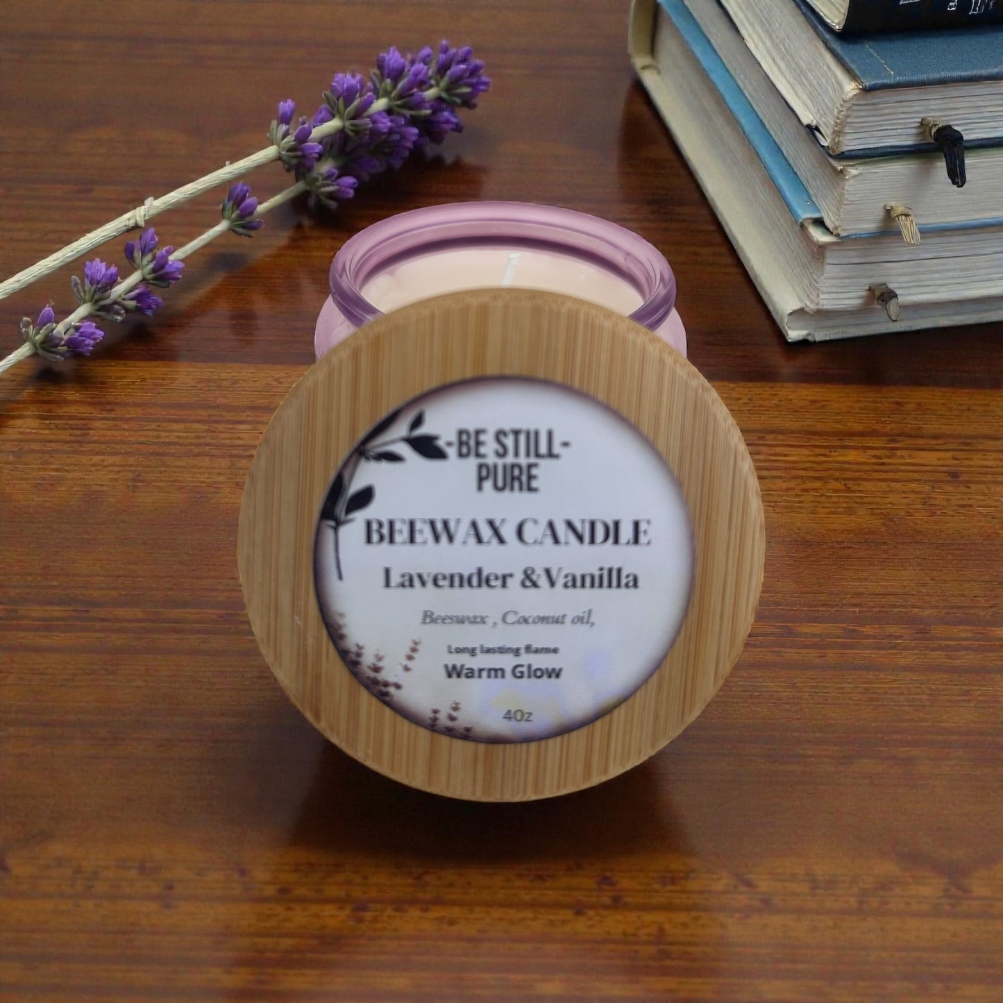 Coconut Candle Beewax Glow