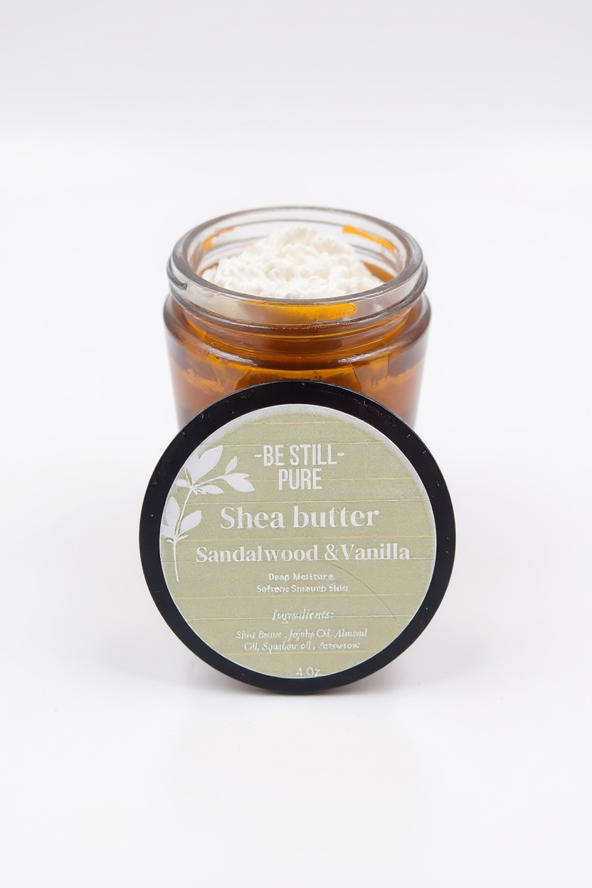 ✨ Whipped Shea Butter – Vanilla & Sandalwood
