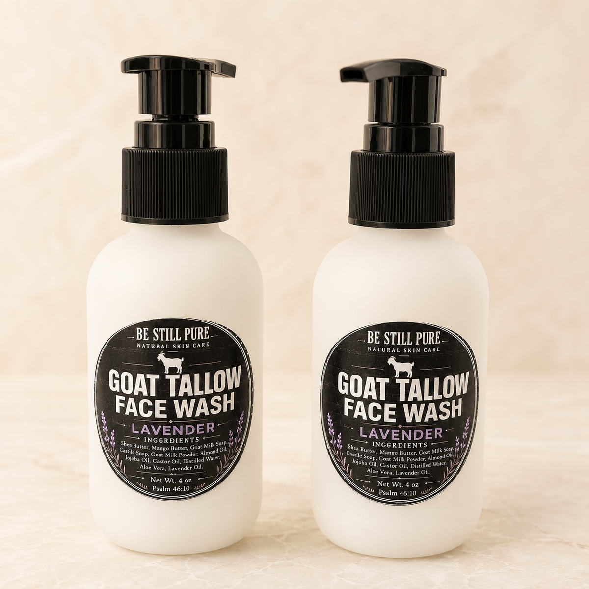 Goats Tallow Face Cleanser. - used organic Tallow