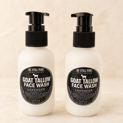 Goats Tallow Face Cleanser. - used organic Tallow