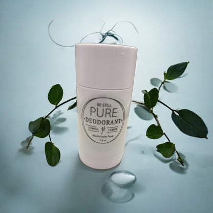 “Pure Harmony Vegan Deodorant: Lavender, Lemon & Manuka Blend”