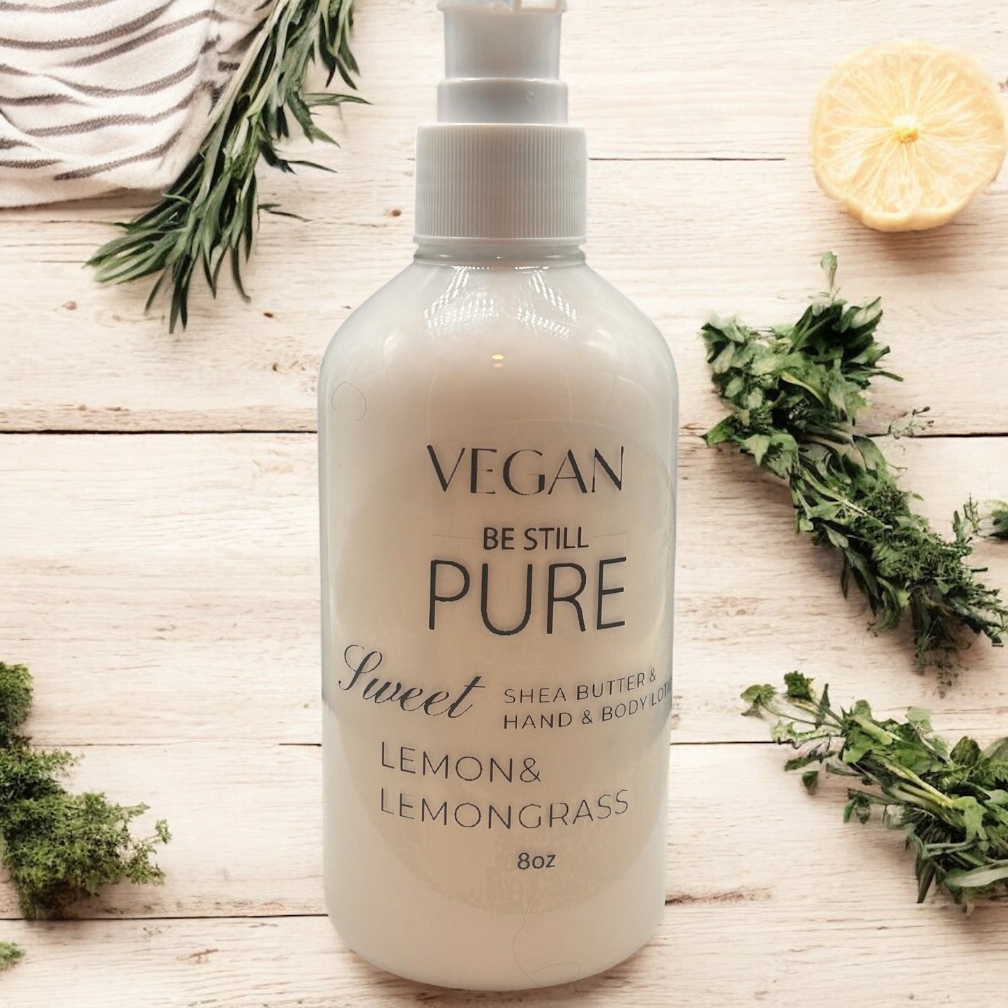 Pure Radiance: Vegan Body Lotion.