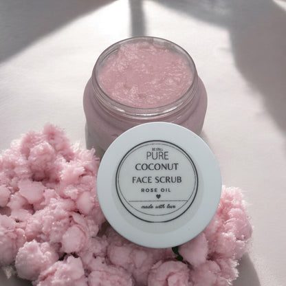 Coconut Rose Glow Face Scrub