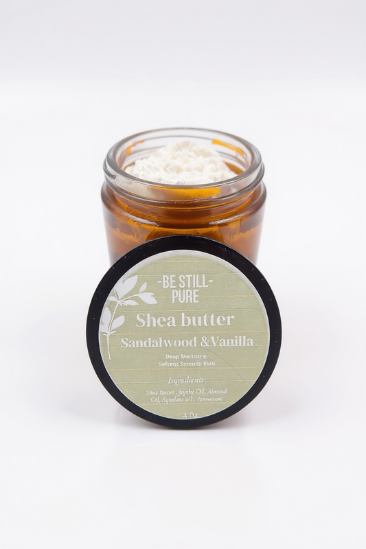 ✨ Whipped Shea Butter – Vanilla & Sandalwood
